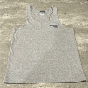 Everlast Light Gray Sleeveless Top Women’s size L